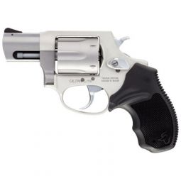 TAURUS 856 ULTRA LITE 38SPL, FS 6-SHOT STAINLESS RUBBER