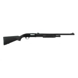 MAVERICK SLUG GUN 12GA 3", 24" FULLY RIFLED R.S. BLK SYN