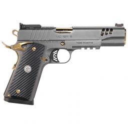 GIRSAN MC1911 NEGOTIATOR 45ACP, MATCH TITANIUM/GOLD 8RD TALO