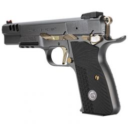 GIRSAN MCP35 NEGOTIATOR 9MM, 4.87" TITANIUM/GOLD 15+1 TALO