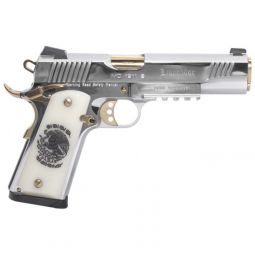 GIRSAN MC1911S LIBERADORE, 38 SUPER CHROME/GOLD ENGR. 8RD