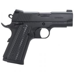 GIRSAN MC1911 UNTOUCHABLE 9MM, OFFICER G10 GRIP 9RD BLACK