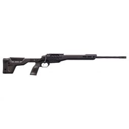 WEATHERBY 307 ALPINE MDT   243, WIN 24" BLK/BLACK FLDG CHASSIS