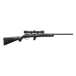 SAVAGE 64FVXP 22LR 21" HB, W/3-9X40 BLUE/BLACK SYNTHETIC