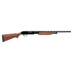 MOSSBERG 500 CROWN GRADE 410, 24"VR BLUED/HARDWOOD