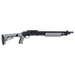 MOSSBERG 500 ATI TACTICAL 12GA, 3" 18.5" 6RD BLUED/GRAY (TALO)