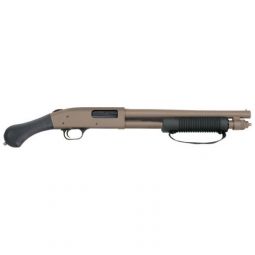 MOSSBERG 590 SHOCKWAVE 12GA 3", 6RD CORNCOB FOREND FDE/CERAKOT