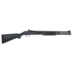 MOSSBERG 590 PERSUADER 12GA, 9RD 20" GHOST RING BLUED/SYN