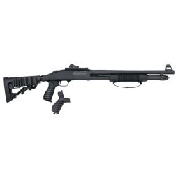 MOSSBERG 590SPX 12GA 3" 18.5", 6RD ADJ STOCK BLUED/SYN