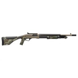 WINCHESTER SXP DEFENDER 12GA, 3" 18" WOODLAND/FDE PISGRIP