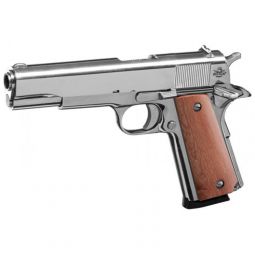 ROCK ISLAND GI STANDARD FS, 45ACP 5" FS 8RD NICKEL