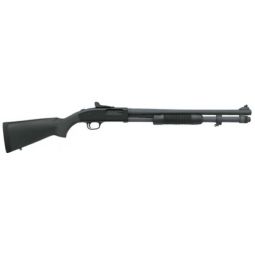 MOSSBERG 590A1 12GA 3" 9RD 20", GHOST RING PARKERIZED/SYN