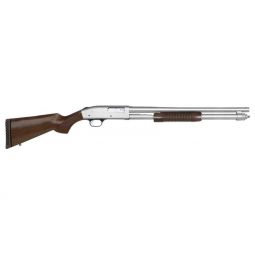 MOSSBERG 590 SECURITY 12GA 3", 9RD 20" CHROME WALNUT