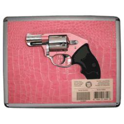 CHARTER ARMS CHIC LADY 38SPL, OFF DUTY 2" PINK/POLISH W/CASE