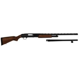 MOSSBERG 500 COMBO 12GA 3", 28"VR/18.5"CYL BLUED/WOOD