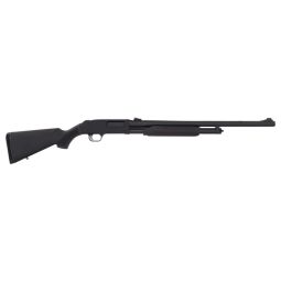 MOSSBERG 500 20GA 3" 24", RIFLED BARREL MATTE SYNTHETIC