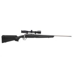 SAVAGE AXIS II XP S/S 6.5CM, 22" 3-9X40 SS/BLK SYN ERGO