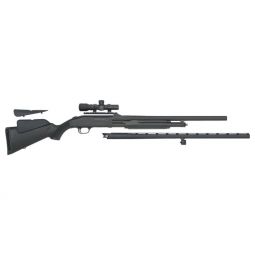 MOSSBERG 500 COMBO 12GA 3" 28", VR/24"RIFLED W/ 2.5X20 SCOPE