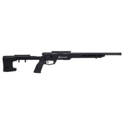 SAVAGE B22 PRECISION 22LR 18", HB MDT CHASSIS W/RAIL BLACK