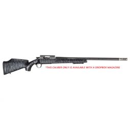 CHRISTENSEN TRAVERSE 338 LAPUA, 27" TB STAINLESS/BLACK-GRAY