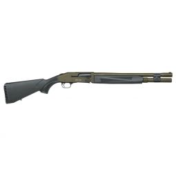 MOSSBERG 940 TACTICAL 12GA, 18.5" BLACK STOCK OD GREEN