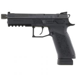 CZ P-09 9MM LUGER FS 21-SHOT, SUPPRESSOR READY BLACK