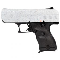 HI-POINT PISTOL C9 9MM COMPACT, 3.5" 8SH WHITE SPARKLE SLIDE