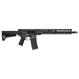 CMMG RIFLE DISSENT MK4 9MM 16", RDB/9ARC SL-K ADJ STOCK GREY