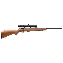 SAVAGE 93R17-GVXP 17HMR 21"HB, W/3-9X40 ACCU TGR BLUED/H-WOOD