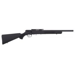 SAVAGE 93R17-FV-SR 17HMR, 16.5" HB THREADED BLUED/BLACK