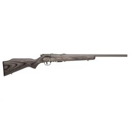 SAVAGE 93R17-BVSS 17HMR 21"HB, ACCU TGR SS/GREY LAMINATE