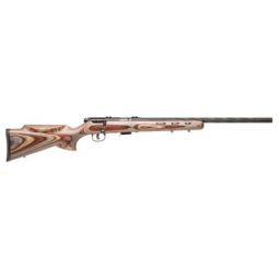 SAVAGE 93R17-BRJ 17HMR 21"HB, FLUTED ACU-TGR BLUED/ROYAL LAM