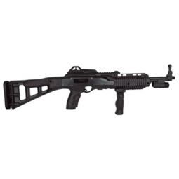 HI-POINT CARBINE 9MM BLACK, W/FORWARD GRIP & FLASHLIGHT