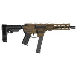 CMMG PISTOL BANSHEE MKGS 9MM, 8" 33RD W/ RIP BRACE BRONZE