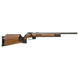 ANSCHUTZ 1761 HB MSR 22LR, 21.4" BLUED/WALNUT 2-STG