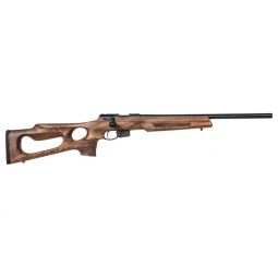 ANSCHUTZ 1761 HB 22LR 20", BLUED/WALNUT THUMBHOLE 2-STG