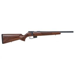 ANSCHUTZ 1761 HB 22LR 18" TB, BLUED/WALNUT CLASSIC 2-STG