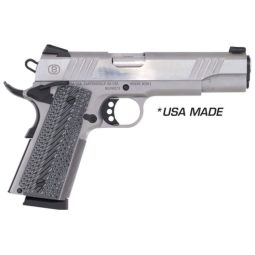 BERSA B1911 45ACP POLISHED SS, 5" BBL VZ GRIP W/ SIGHTS 8RD