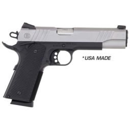 BERSA B1911 45ACP SS/BLACK, 5" BBL VZ GRIP W/ SIGHTS 8RD