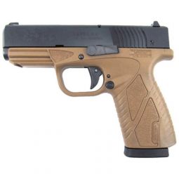 BERSA BP CC 9MM FS, 8 SHOT MATTE W/FDE FRAME