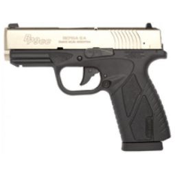 BERSA BP CC 9MM FS, 8 SH SILVER SLIDE/BLK FRAME