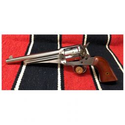 CIMARRON 1875 OUTLAW 45LC, FS 7.5" NICKEL WALNUT