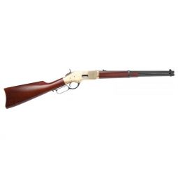 CIMARRON 1866 YELLOWBOY 22LR, 19" BRASS/BLUED WALNUT