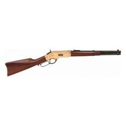 CIMARRON 1866 YELLOWBOY 38SPL, 16" BRASS/BLUED WALNUT