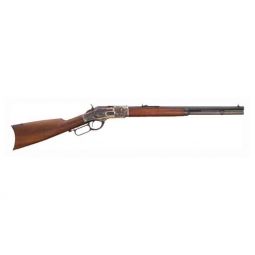 CIMARRON 1873 SHORT RIFLE, 357/38 20" CC/BLUED WALNUT