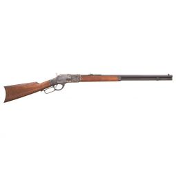 CIMARRON 1873 SPORTING 357/38, 24" OCTAGON CC/BLUED WALNUT