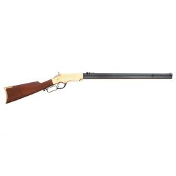 CIMARRON HENRY CIVILIAN 45LC, 24" BRASS FRAME/BLUED WALNUT