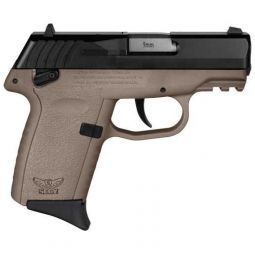 SCCY CPX1-CB PISTOL GEN 3 9MM, 10RD BLACK/FDE W/SAFETY