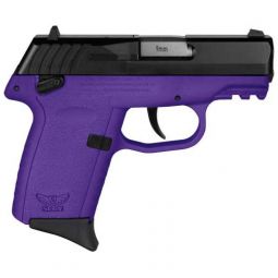 SCCY CPX1-CB PISTOL GEN 3 9MM, 10RD BLACK/PURPLE MANUAL SAFE