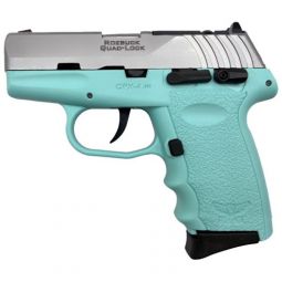 SCCY CPX4-TT PISTOL DAO 380ACP, OR 10RD SS/SCCY BLUE W/SAFETY